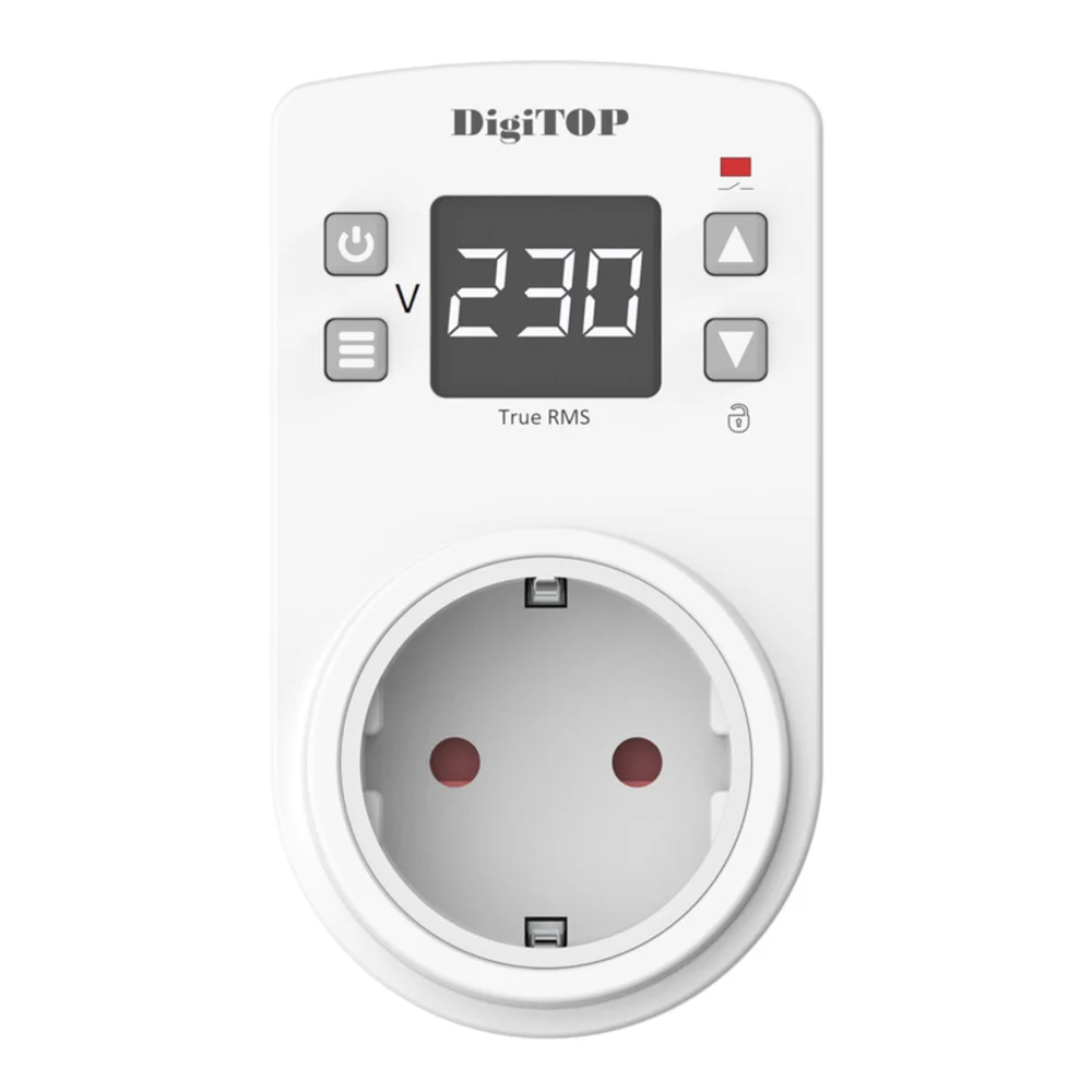 Реле напруги розеточне DIGITOP VP-10AW