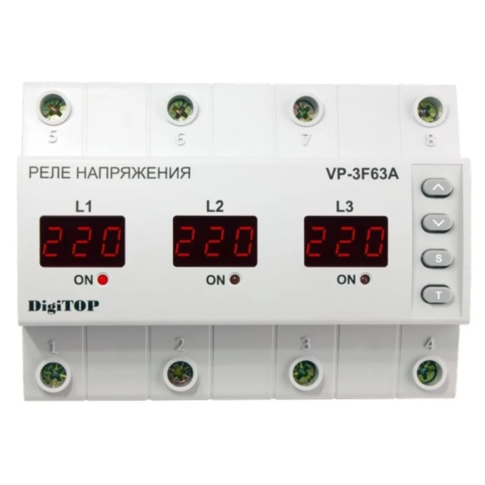 Реле напруги – DigiTOP VP-3F63A