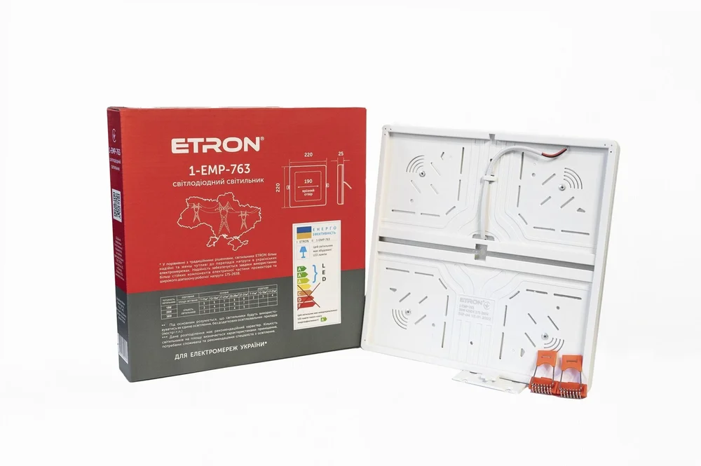 Светодиодный светильник ETRON Multipurpose 36W 4200К IP20 квадратный