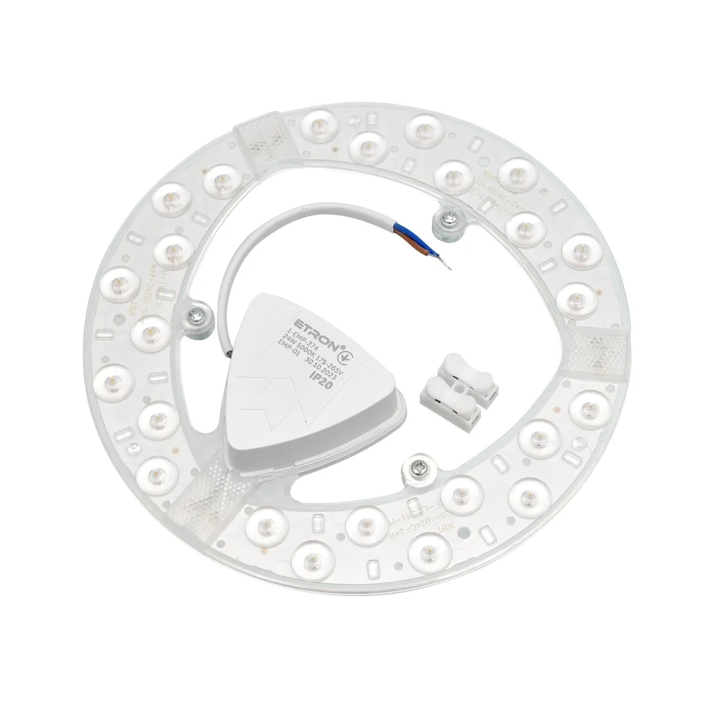 Світлодіодний модуль ETRON 1-EMP-274 24W Matrix 5000K IP20 коло 180мм