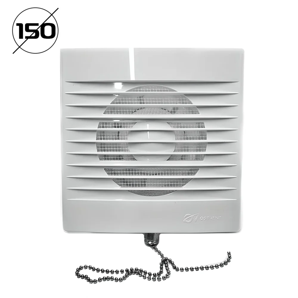 Вентилятор побутовий BOREY 150 LS зі шнурковим вимикачем