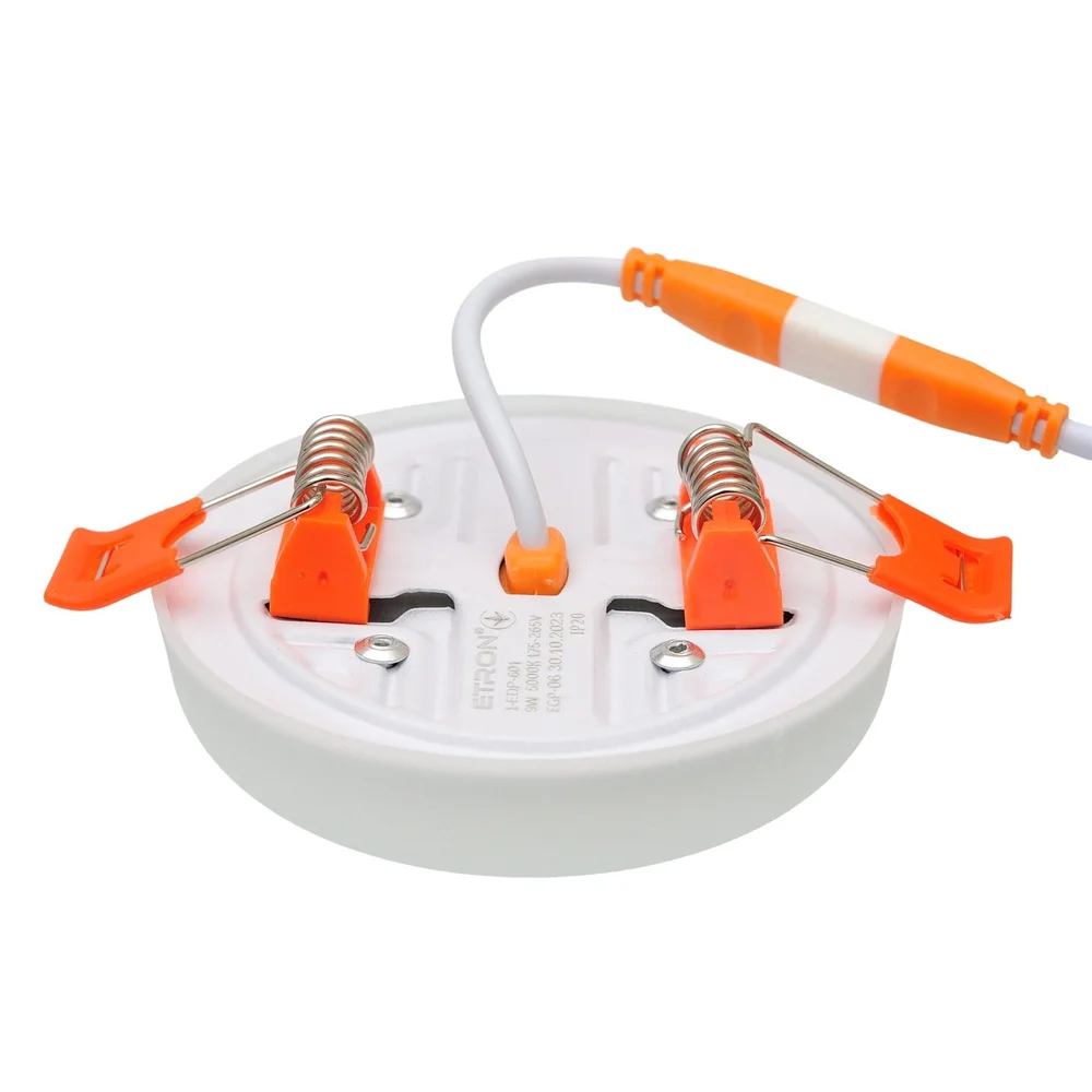 Світлодіодний світильник ETRON Decor 1-EDP-601 9W 5000К ІР20 круг