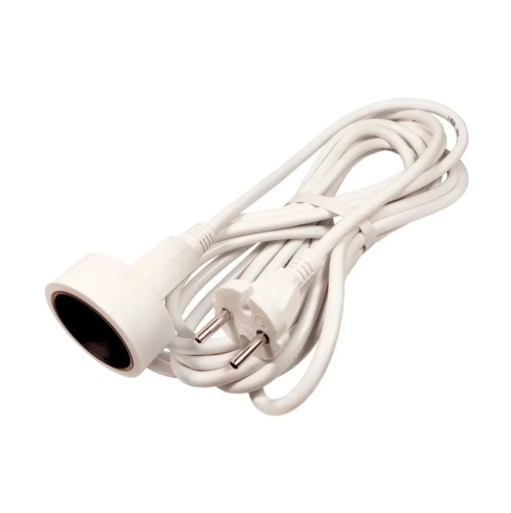 Подовжувач переноска тато-мама 2 метра ГОСТ 2х1,5мм² (3680Вт, 16А, 250В) LOGA