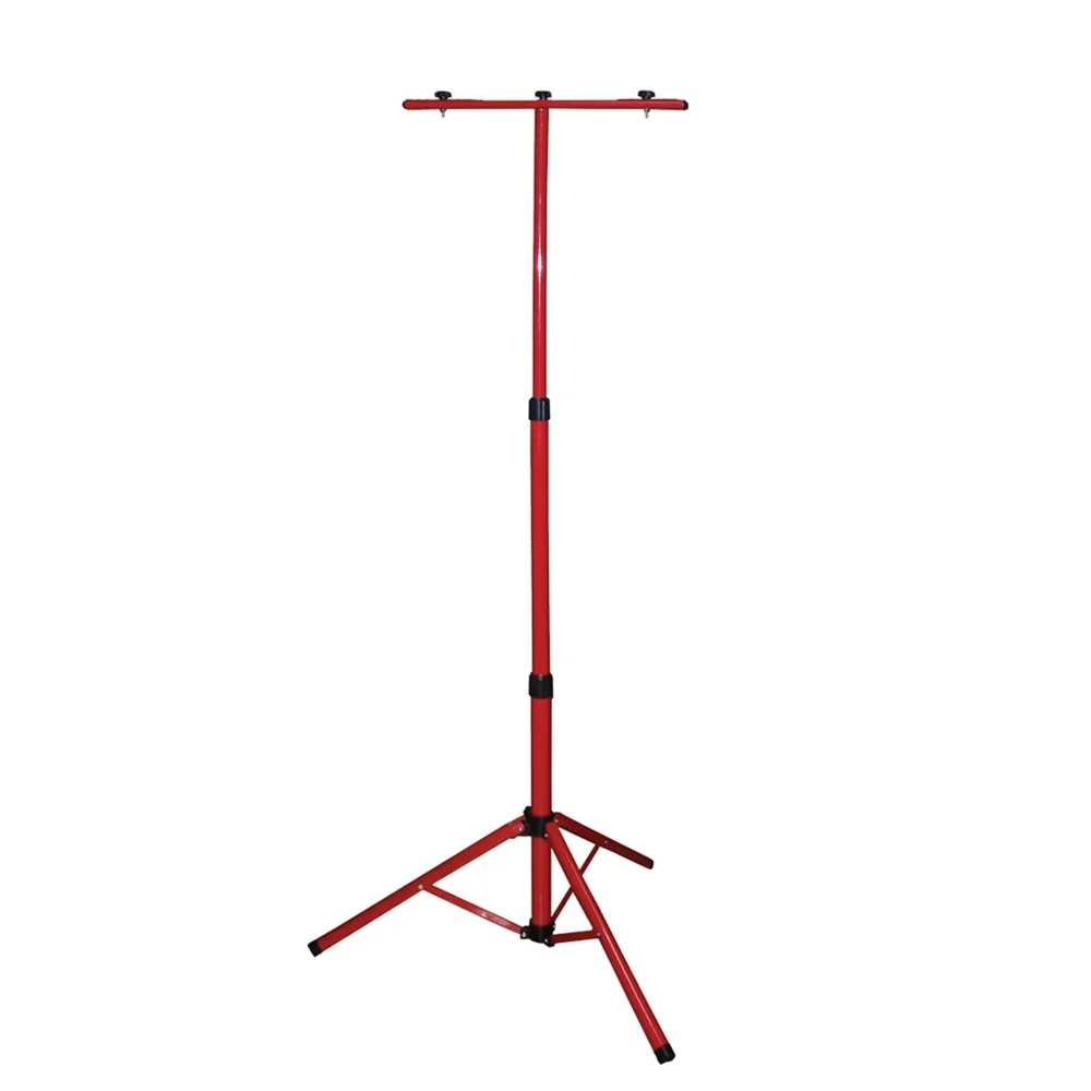 Стійка металева для прожекторів e.halogen.base.2.150.500, (на 2 прожектори по 150 Вт або 500Вт) червона