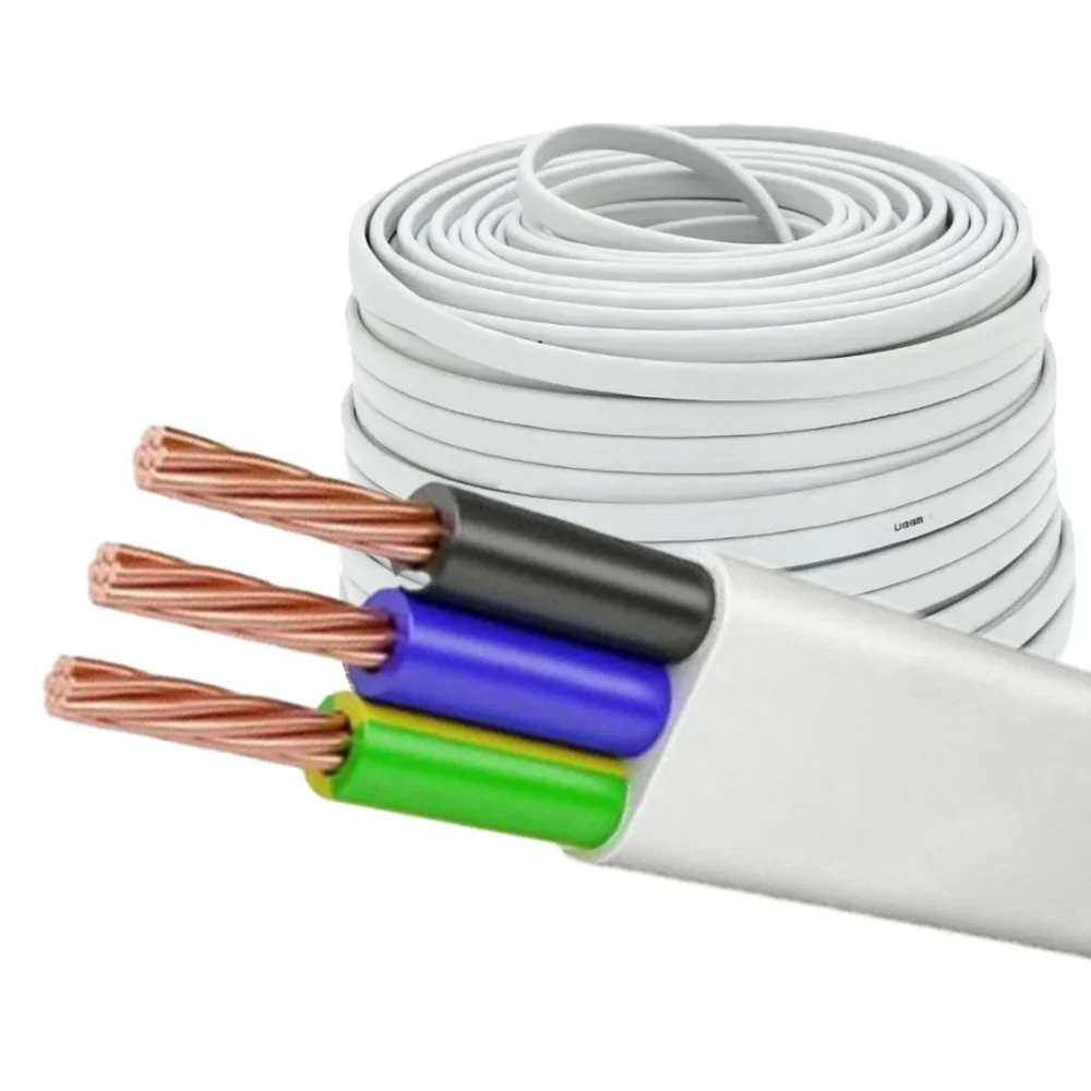 Кабель ШВВП Гал-Кат 3х2,5 бухта 100 метрів