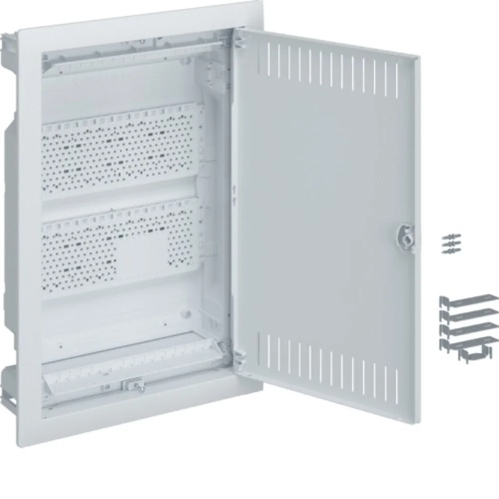 Щит Електричний 2 рядний Volta HAGER VU24NWB білі металеві двері