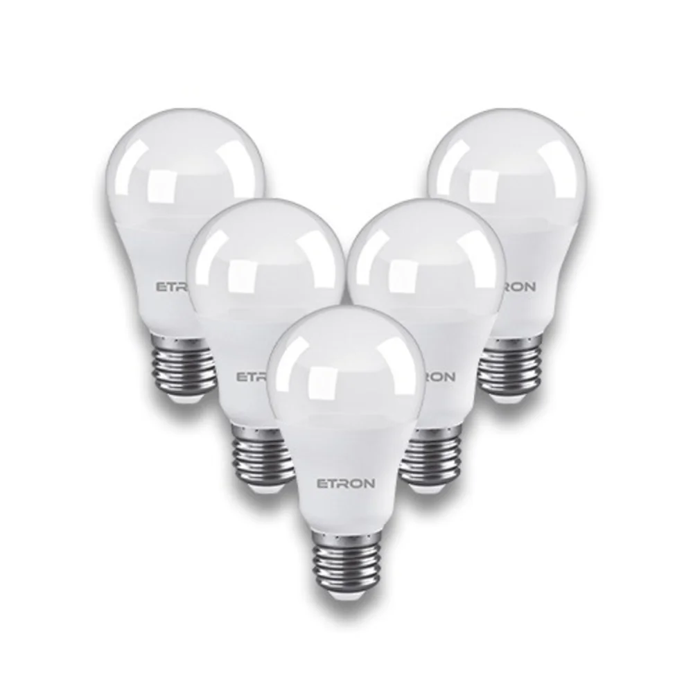Світлодіодна лампа ETRON A60 9W 4200K E27 (1-ELP-1068) (5 шт)