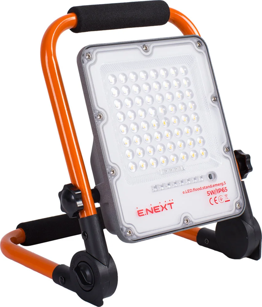 Прожектор світлодіодний акумуляторний E.NEXT 5 Вт