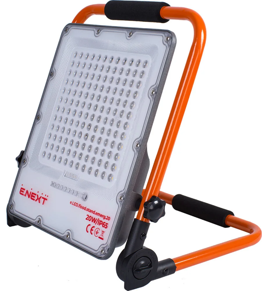 Прожектор світлодіодний акумуляторний E.NEXT 20 Вт