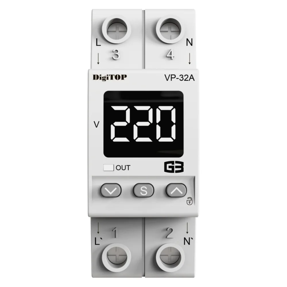 Реле напруги – DigiTOP VP-32A M2W