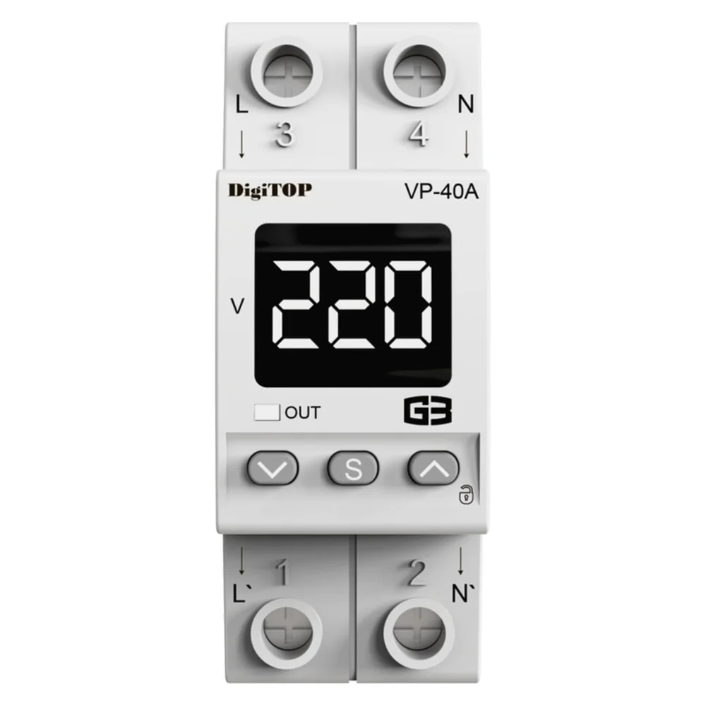 Реле напруги – DigiTOP VP-40A M2W