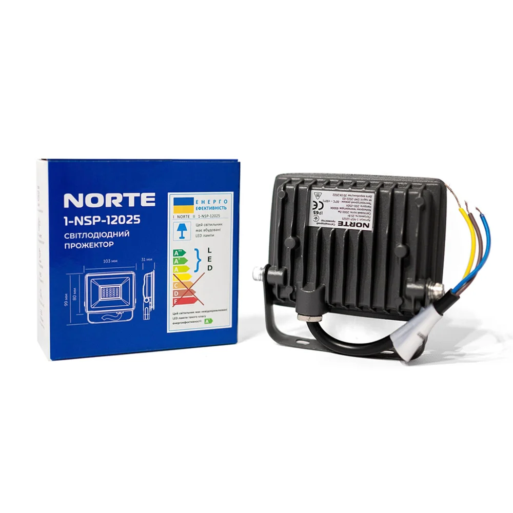 Прожектор NORTE 1-NSP-12025 Spotlight 25 Вт 6500К
