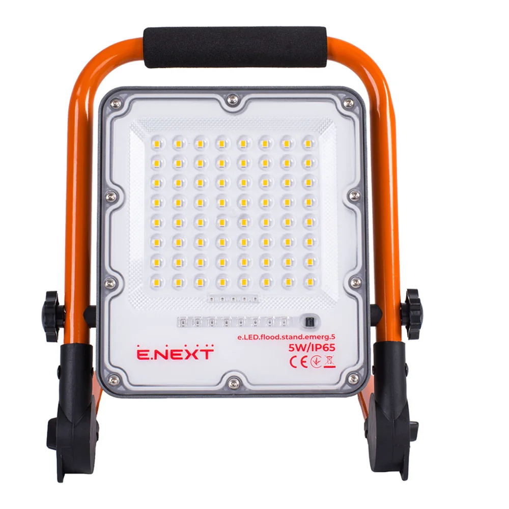 Прожектор світлодіодний акумуляторний E.NEXT 5 Вт