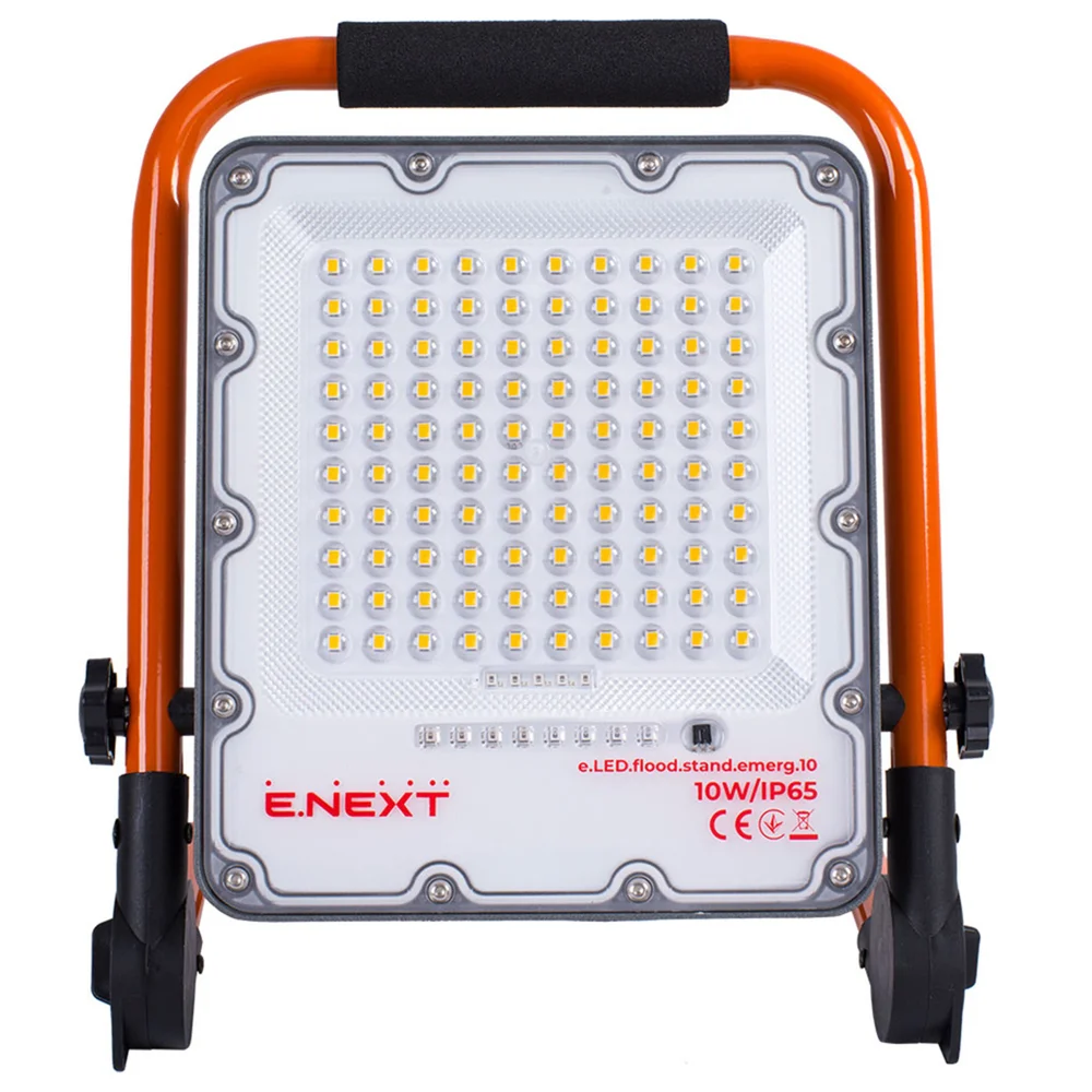 Прожектор світлодіодний акумуляторний E.NEXT 10 Вт