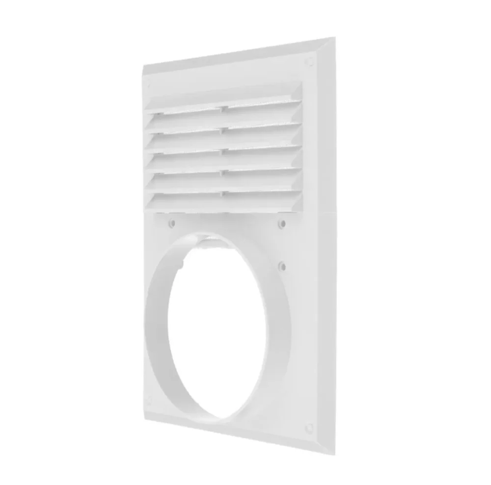 Вентиляційна решітка з сіткою та фланцем MINIMAX 240х180х120