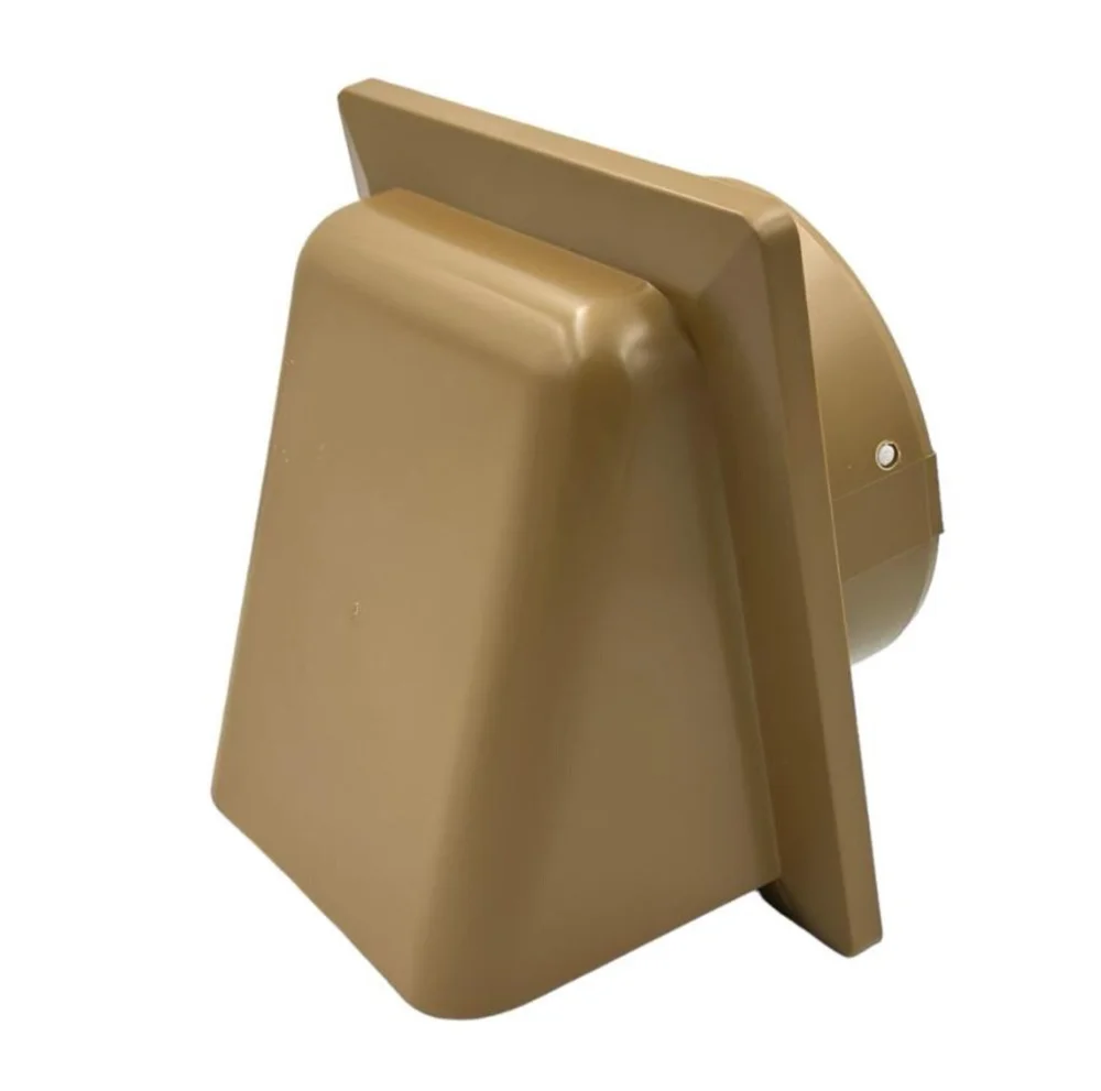 Вентиляційний ковпак з клапаном та фланцем MINIMAX 140х140x100 (дуб)