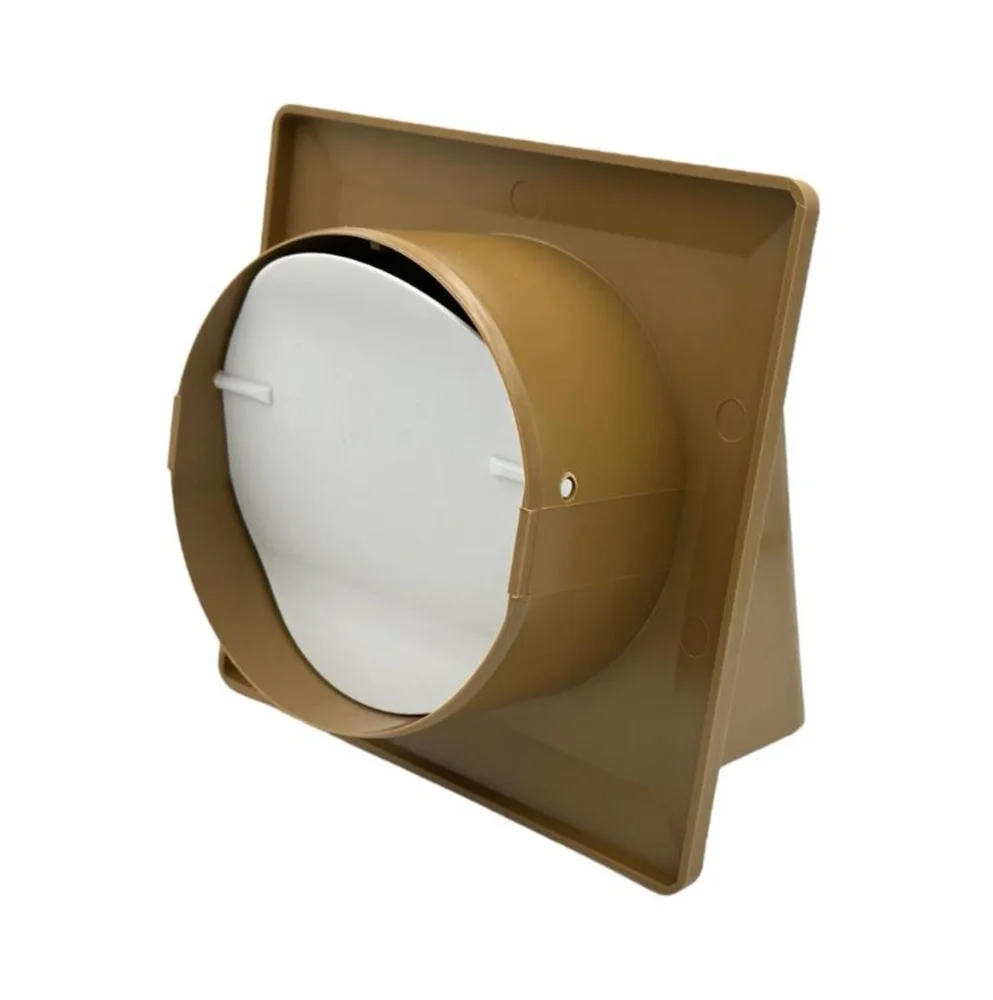 Вентиляційний ковпак з клапаном та фланцем MINIMAX 140х140x100 (дуб)