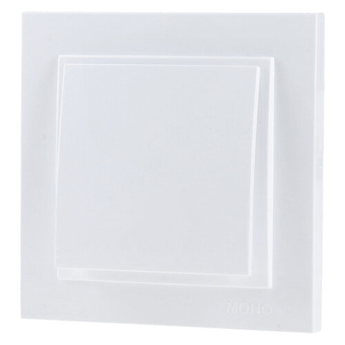 Вимикач одноклавішний Mono Electric DESPINA білий 102-190025-100