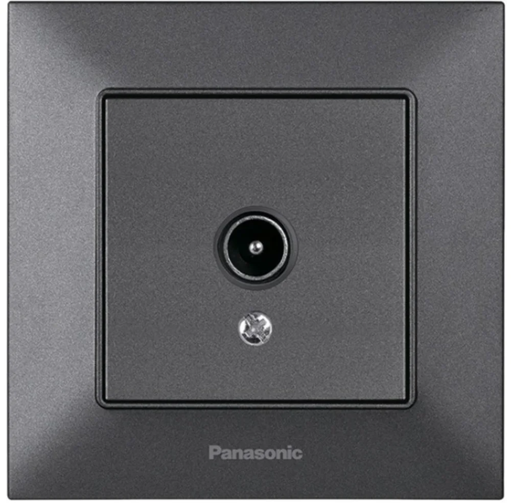Розетка TV концевая Panasonic Arkedia Slim Дым WNTC0451-2DG