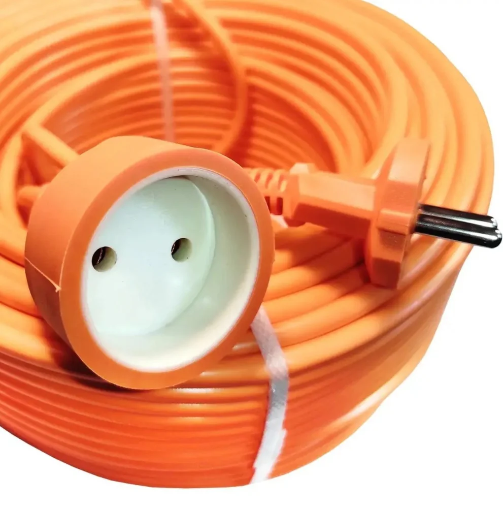 Подовжувач переноска тато-мама 5 метрів ГОСТ 2х1,5мм² LOGA (3680Вт, 16А, 250В)