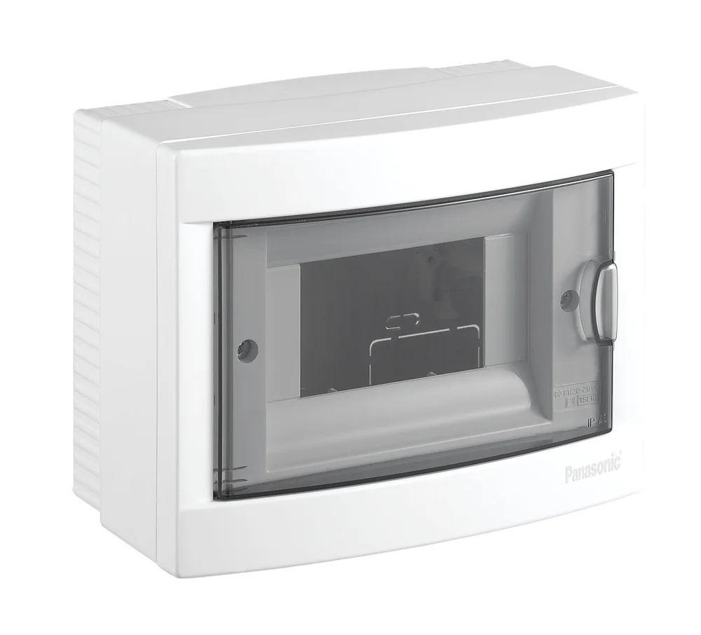 Накладний зовнішній розподільний щиток Panasonic на 6 модулів (BQDT20611)