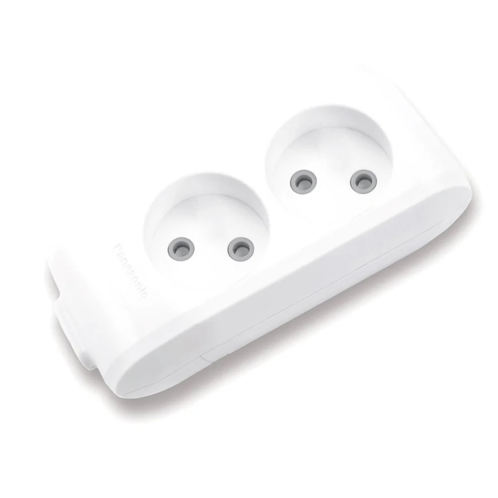 Колодка 2 гнізда без заземлення Panasonic X-Tendia сіра