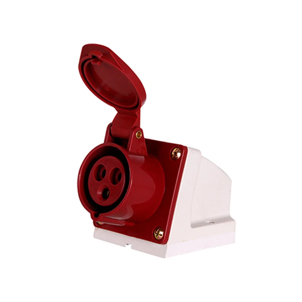 Силова розетка стаціонарна E.NEXT e.socket.pro.3.16, 3п., 220В, 16А p012001