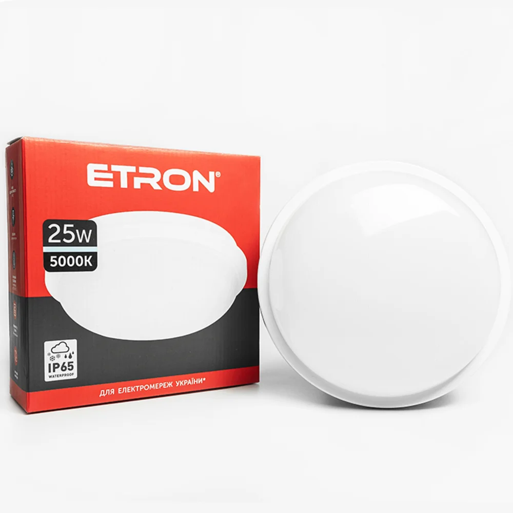 Світлодіодний світильник ETRON Communal 1-EСP-508-C 25W 5000К коло