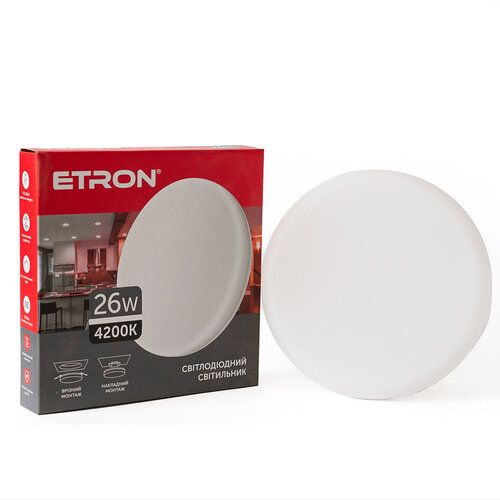 Світлодіодний світильник ETRON 1-EMP-710 Multipurpose 26W 4200К ІР20