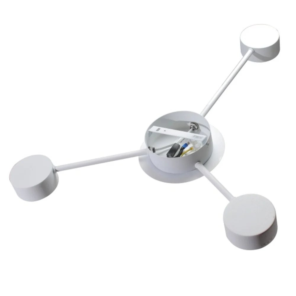 Светильник потолочный люстра ETRON Axis GX53 3x15Вт белый 1-EDR-8411