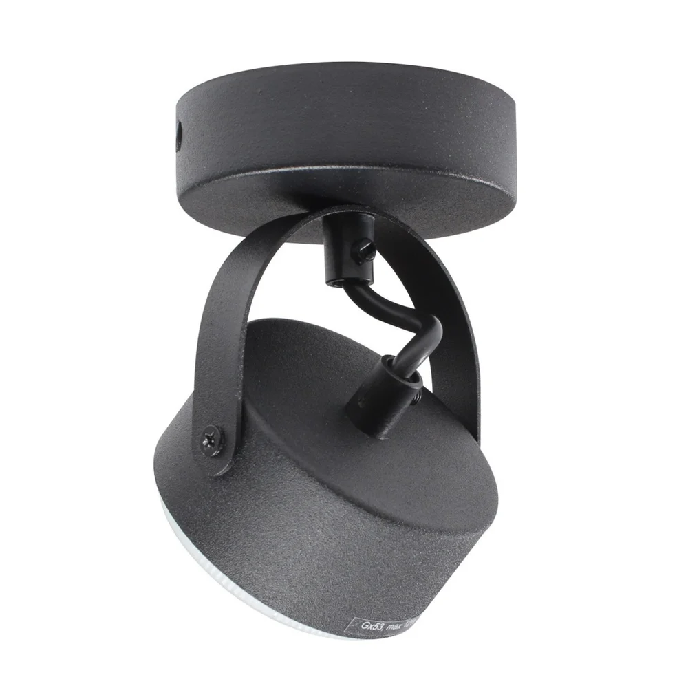 Светильник настенно-потолочный ETRON SpotModern GX53 1x15Вт черный 1-EDR-8300