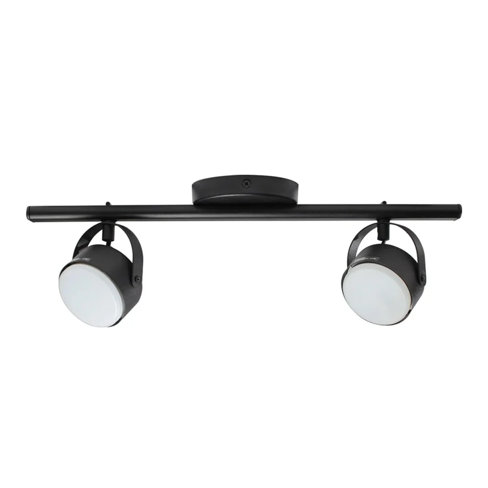 Светильник настенно-потолочный ETRON SpotModern GX53 2x15Вт черный 1-EDR-8302