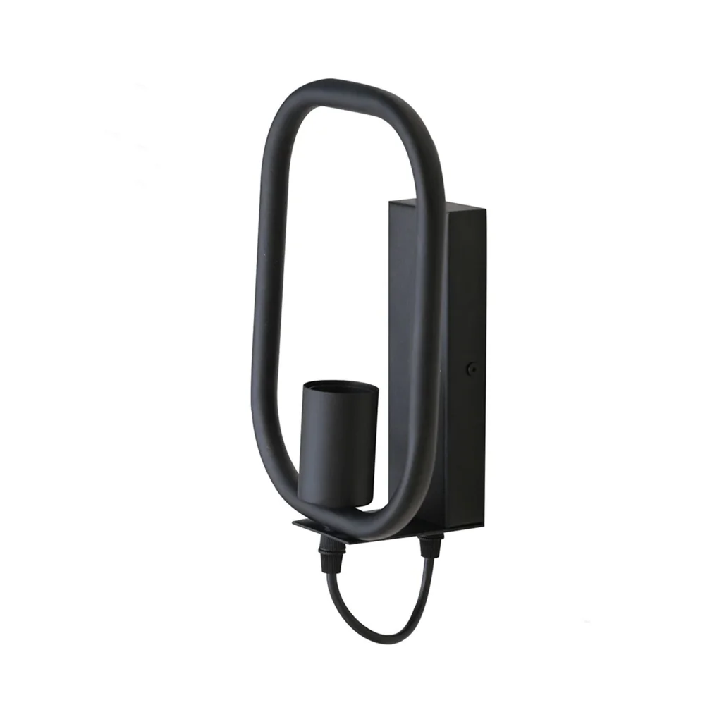 Светильник настенный бра ETRON Kinetic E27 1x40Вт черный 1-EDR-7606