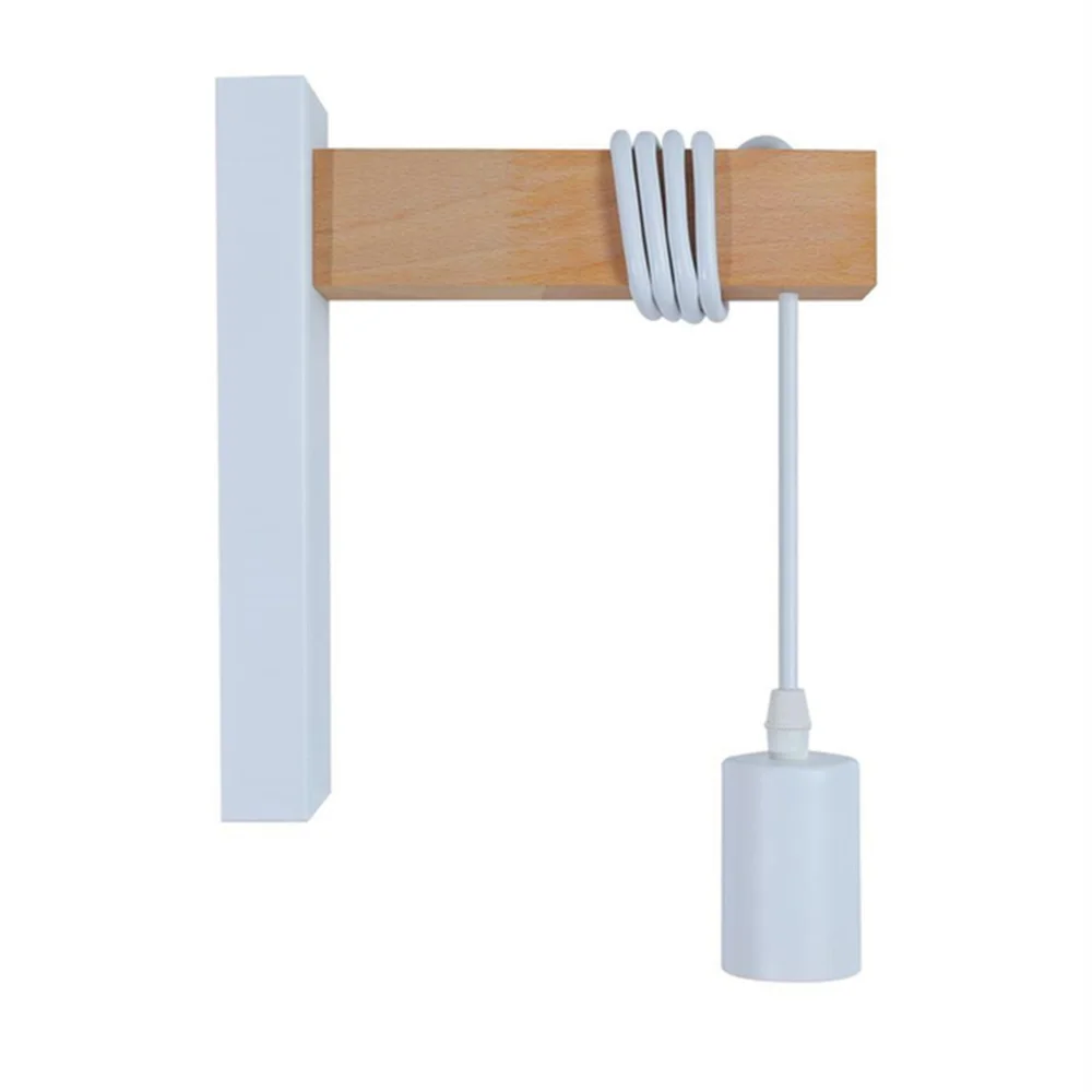 Світильник настінний бра ETRON Kinetic E27 1x40Вт білий 1-EDR-7621