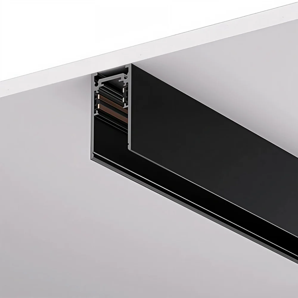 Магнитный шинопровод 2 м для трековых светильников | накладной монтаж| LIGHT SET LSBMR - 2M G26 белый