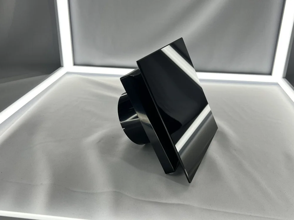 Вентилятор побутовий OSTVENT ART GLASS 120 S Чорний 012-0011