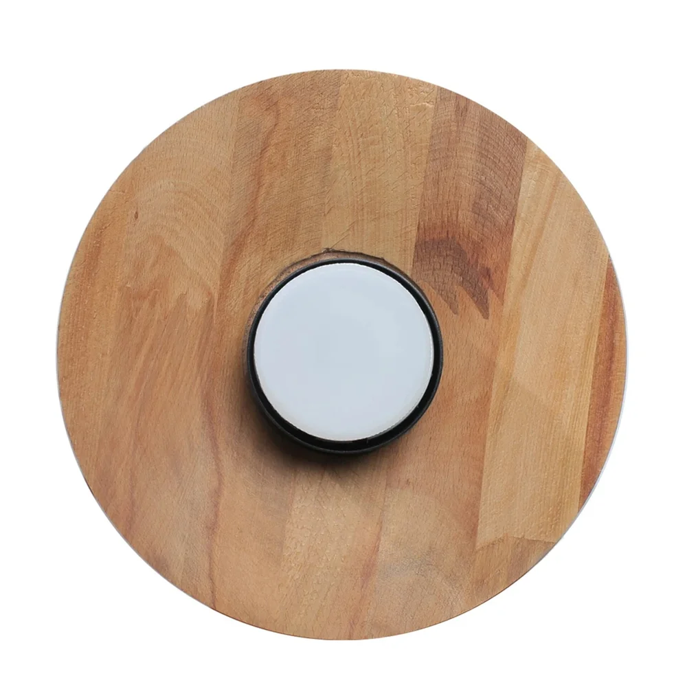 Світильник підвісний люстра ETRON Solis GX53 1x15Вт  натуральний/чорний 1-EDR-9002