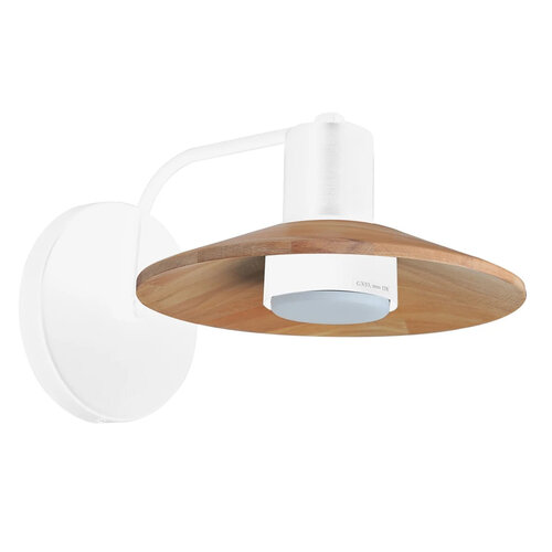 Світильник настінний бра ETRON Solis GX53 1x15Вт  натуральний/білий 1-EDR-9001