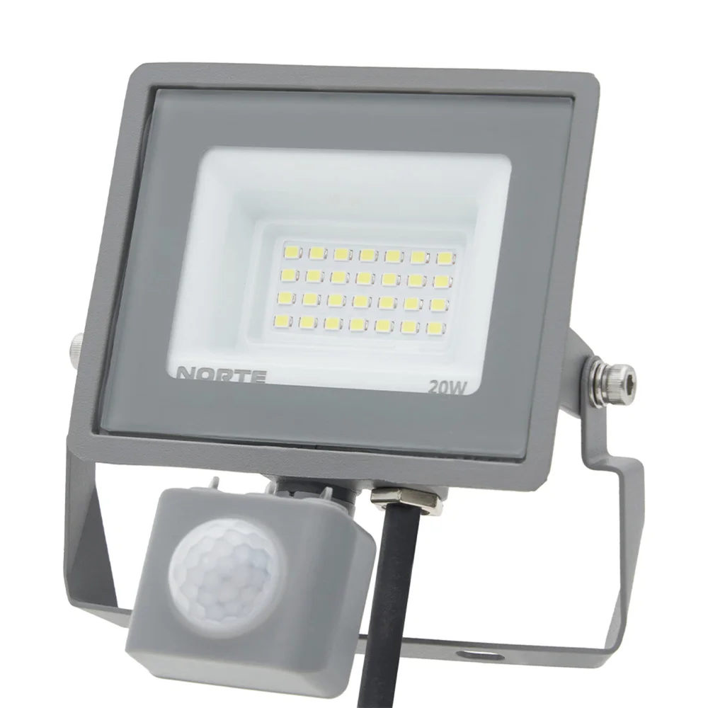 Прожектор NORTE Spotlight 1-NSP-1222 20W 6500К з датчиком руху