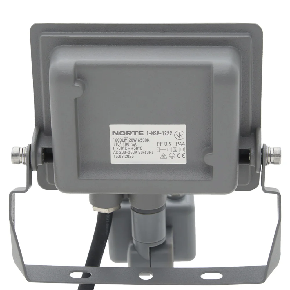 Прожектор NORTE Spotlight 1-NSP-1222 20W 6500К з датчиком руху
