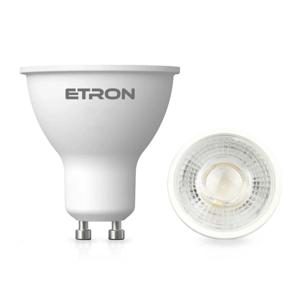 Світлодіодна LED лампа ETRON 7W 3000K GU10 MR16 тепле світло 1-ELP-855 