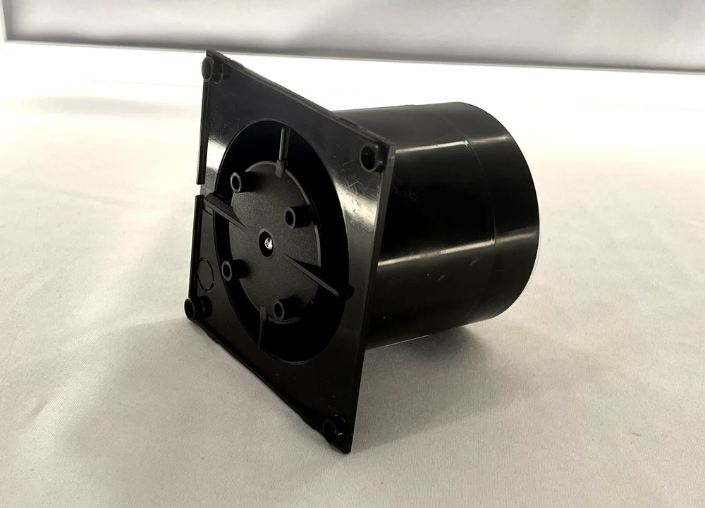 Вентилятор побутовий Veroni Glass 100S Чорний Dospel 007-7608BR