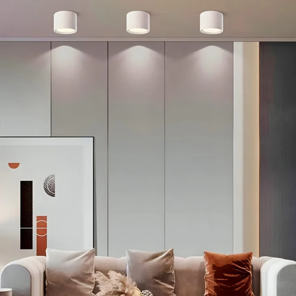 Світильник стельовий точковий ETRON Axis GX53 1x15W білий 1-EFP-2227