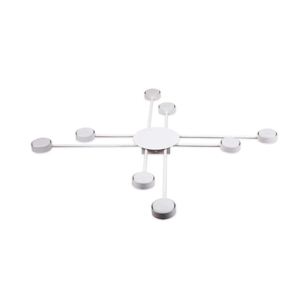 Світильник стельовий люстра ETRON Radiant GX53 8x15Вт білий 1-EFP-2225 TM ETRON