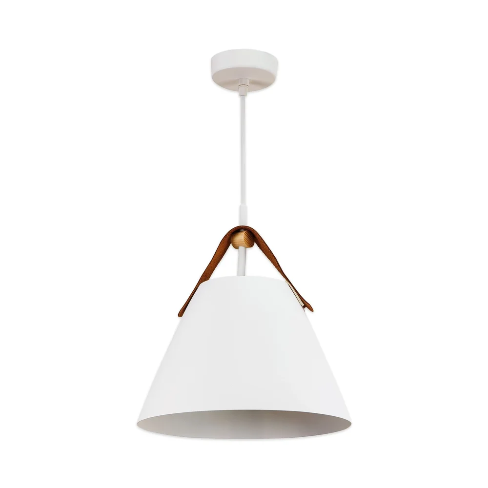 Світильник підвісний люстра ETRON NordicGlow E27 1x40Вт білий 1-EDR-7203