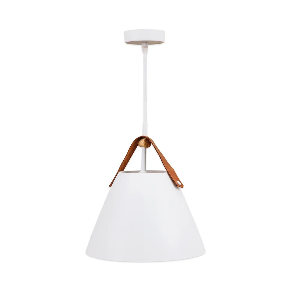 Світильник підвісний люстра ETRON NordicGlow E27 1x40Вт білий 1-EDR-7203