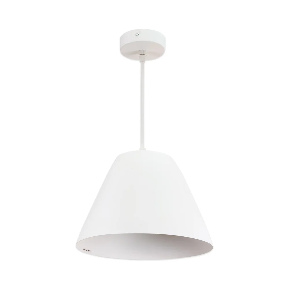 Світильник підвісний люстра ETRON NordicGlow E27 1x40Вт білий закритий 1-EDR-7201