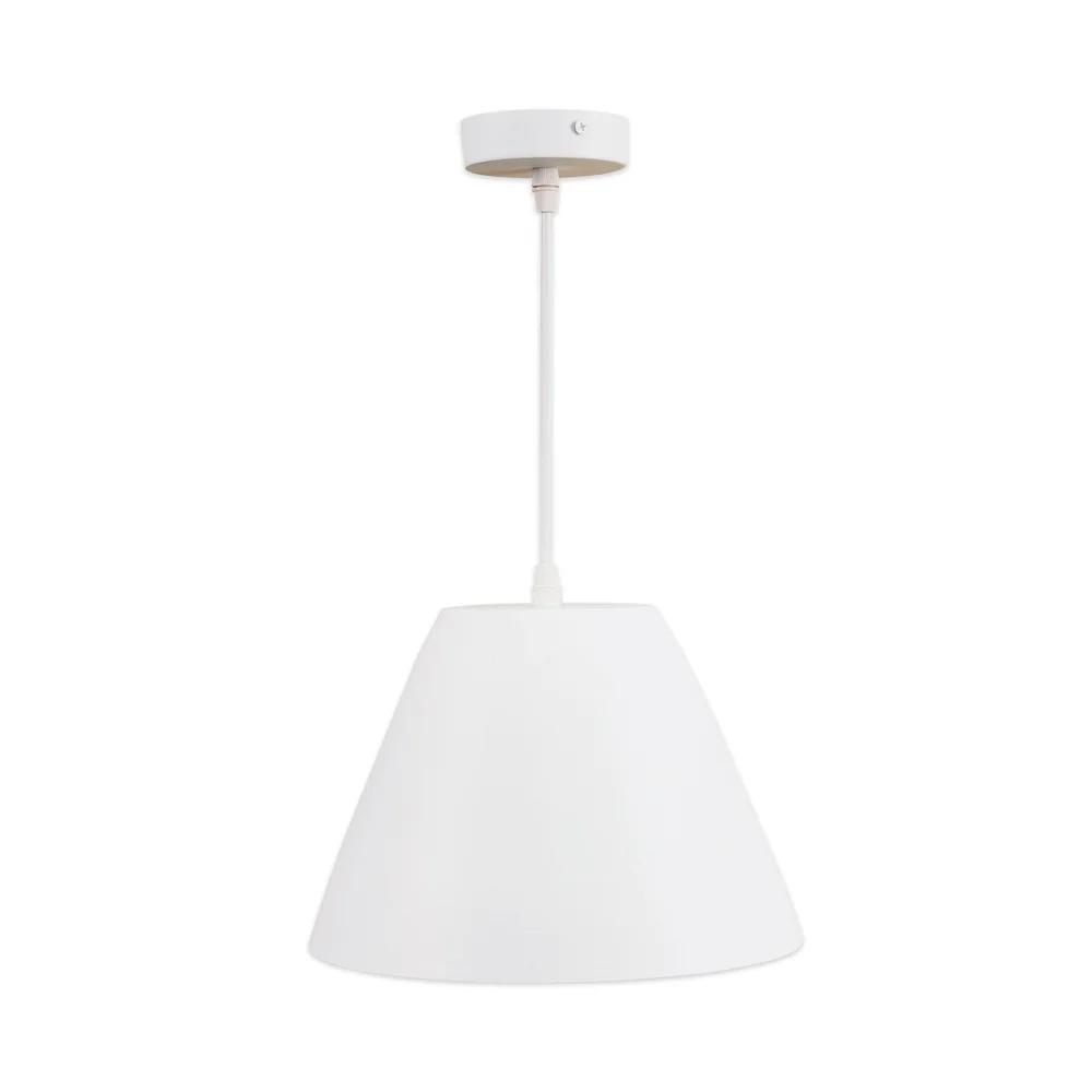 Світильник підвісний люстра ETRON NordicGlow E27 1x40Вт білий закритий 1-EDR-7201