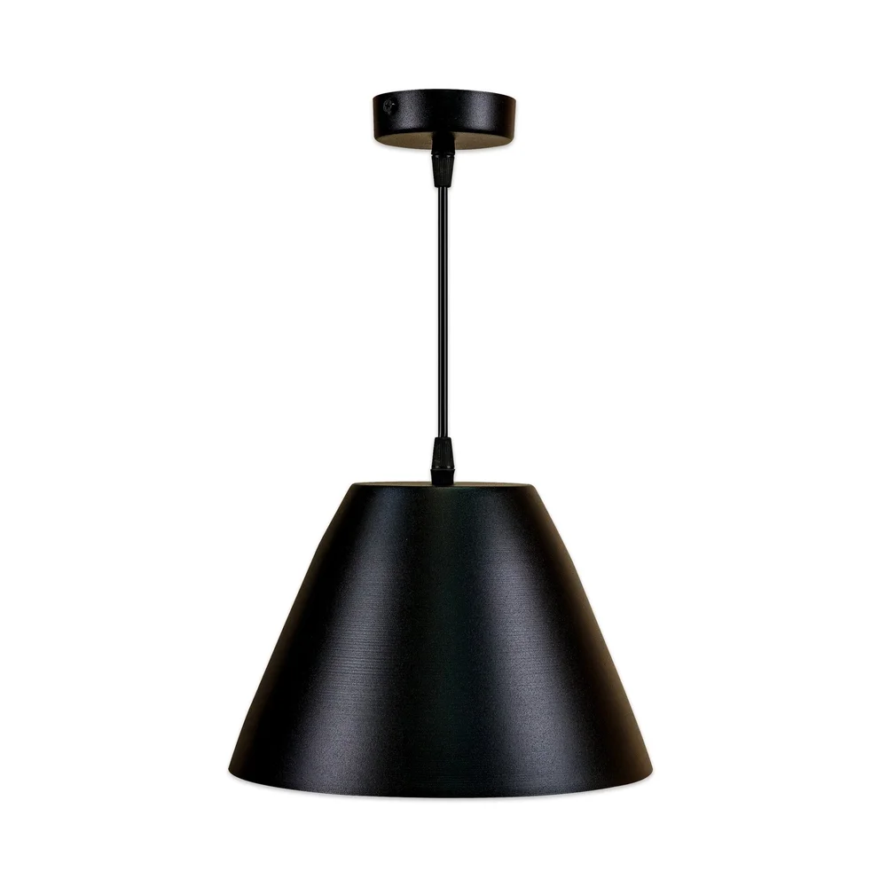 Світильник підвісний люстра ETRON NordicGlow E27 1x40Вт чорний закритий 1-EDR-7200