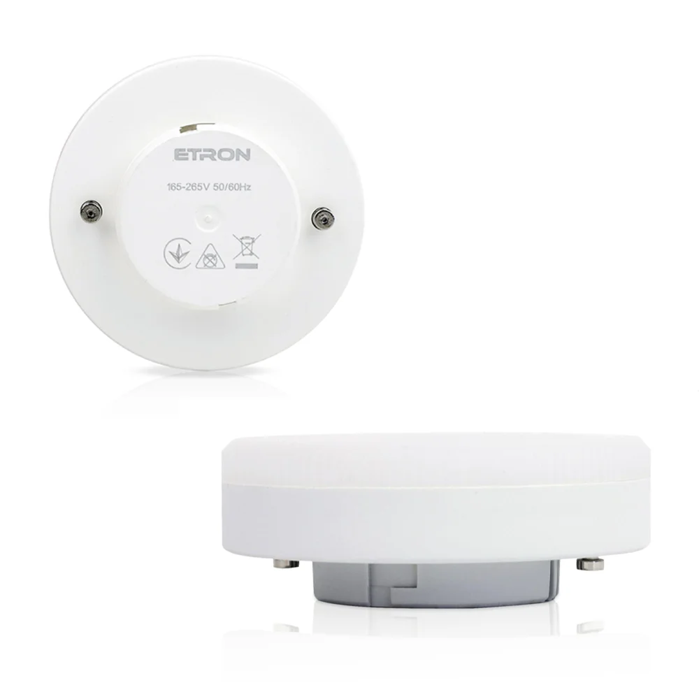 Лампа світлодіодна 1-ELP-818 8W 4100K 220V GX53 ТМ ETRON 